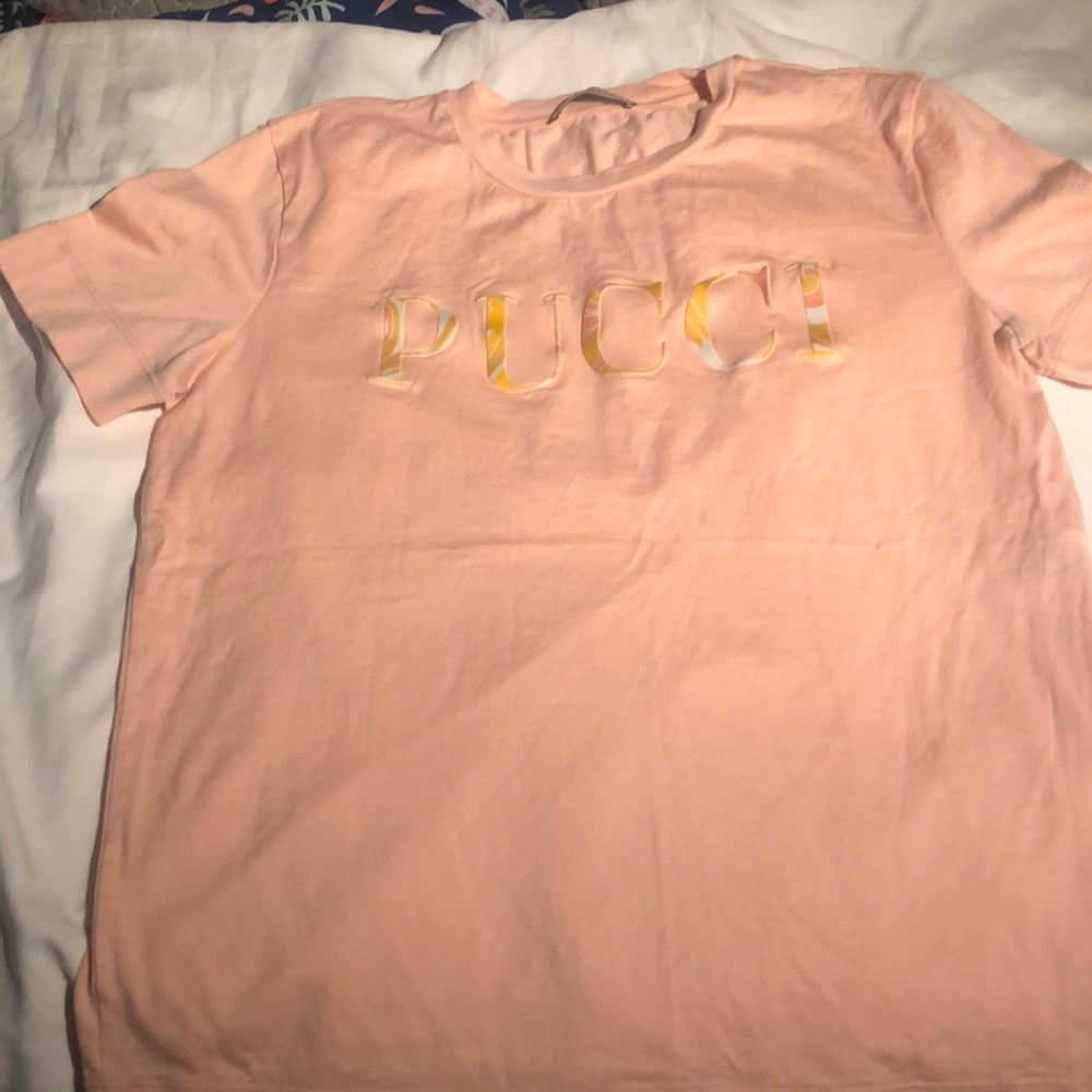 Emilio Pucci size S t shirt (Pink)